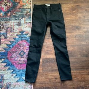 A & F - NWT black skinny jeans